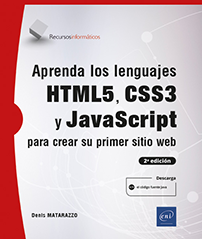 Aprenda los lenguajes HTML5, CSS3 y JavaScript para crear su primer sitio web (2ª edición) - 