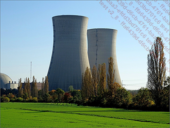 Les tours de refroidissement d’une centrale nucléaire