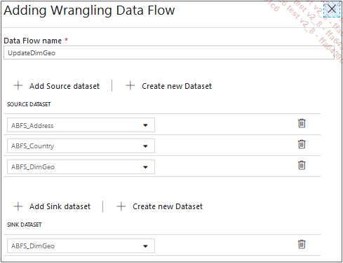 un nouveau Wrangling Data Flow